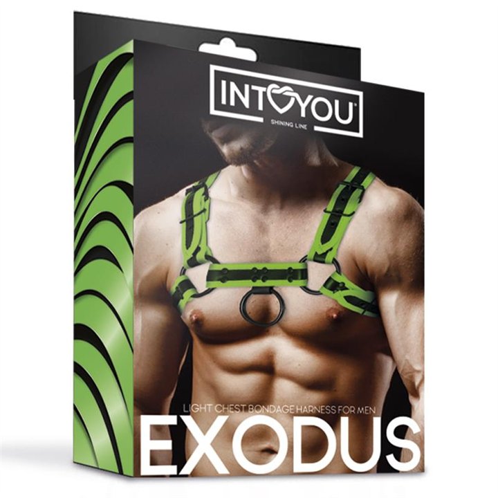 Glow in the Dark Bondage Chest Harness - SL-000 - Teknashop Ltd