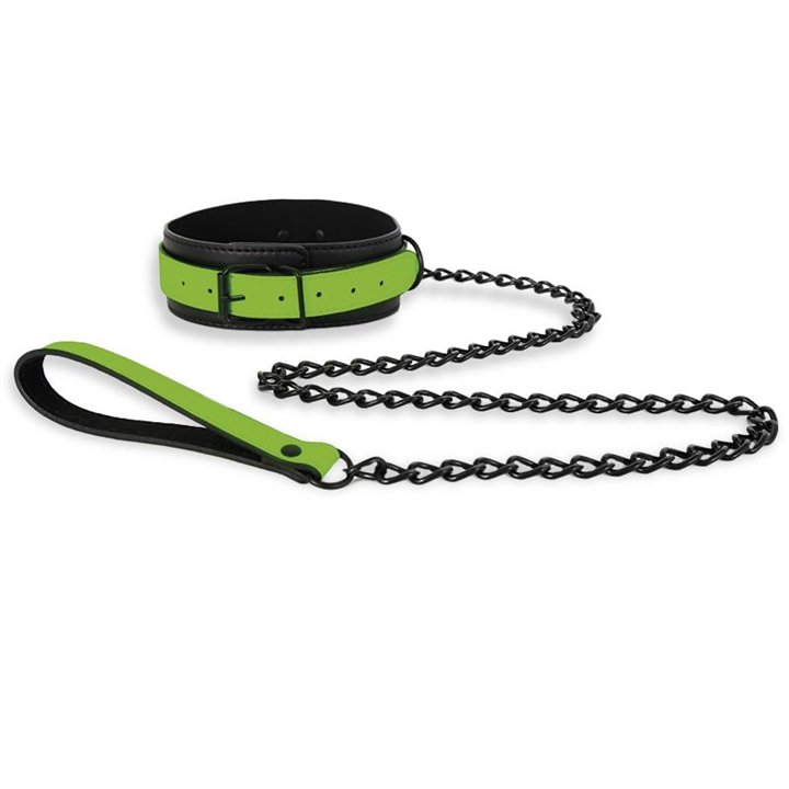 Glow in the Dark Collar with Leash - SL-153 - Teknashop Ltd