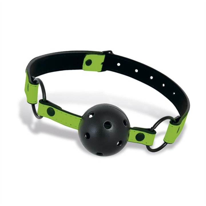 Glow in the Dark Breathable Ball Gag - SL-154 - Teknashop Ltd