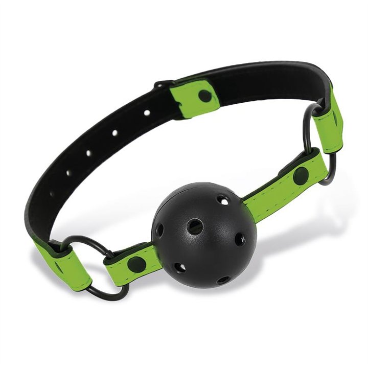 Glow in the Dark Breathable Ball Gag - SL-154 - Teknashop Ltd