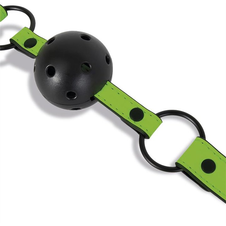 Glow in the Dark Breathable Ball Gag - SL-154 - Teknashop Ltd