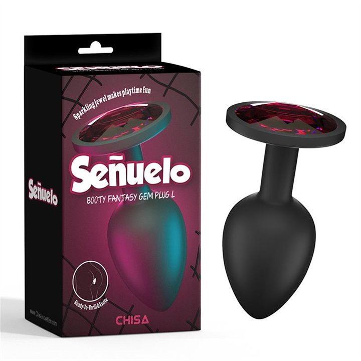 Señuelo Butt Plug with Gem - CN-941416152 - Teknashop Ltd