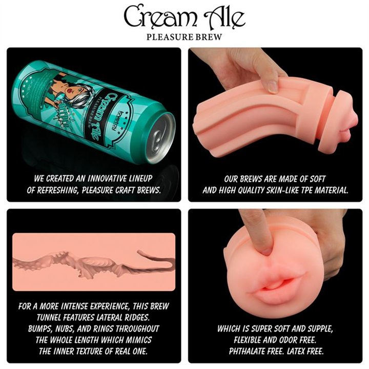 Pleasure Brew Masturbator Mouth Cream Ale - LO-LV250025 - Teknashop Ltd