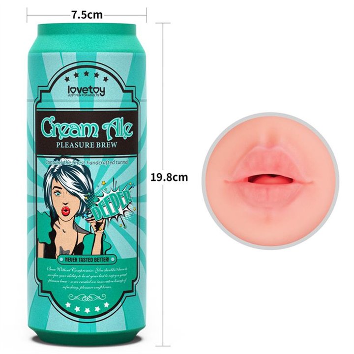 Pleasure Brew Masturbator Mouth Cream Ale - LO-LV250025 - Teknashop Ltd