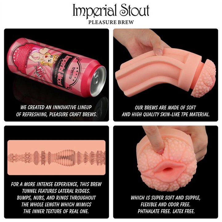 Pleasure Brew Masturbator Vagina Imperial Stout - LO-LV250023 - Teknashop Ltd