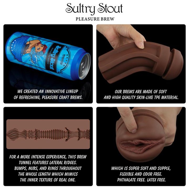 Pleasure Brew Masturbator Vagina Sultry Stout - LO-LV250022 - Teknashop Ltd