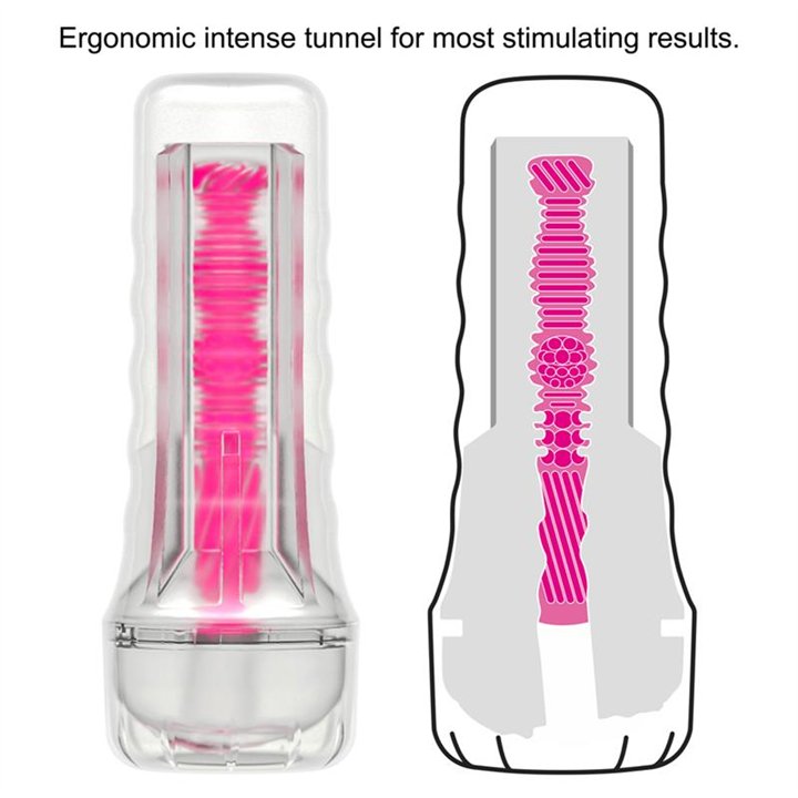 Lumino Play Masturbator Pink Glow 8.5 - LO-LV342042 - Teknashop Ltd