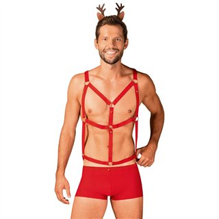 Mr Reindy Shorts, Harness and Headband Set - 5901688237809 - Teknashop Ltd