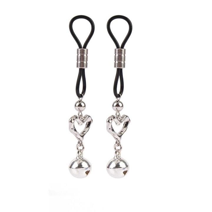 Señuelo Heart Echo Nipple Clamps - CN-862416270 - Teknashop Ltd