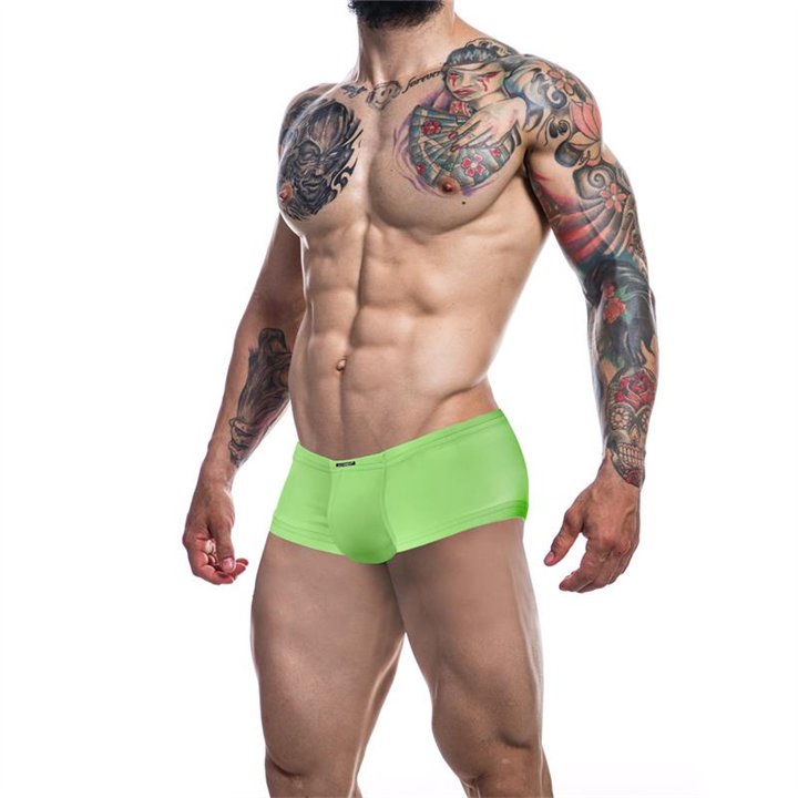 C4M Booty Shorts Neon Green - 3760294776261 - Teknashop Ltd