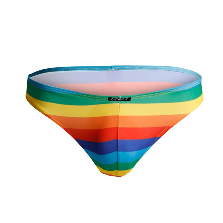 C4M01 Low Rise Bikini Brief Rainbow - 3760294776827 - Teknashop Ltd