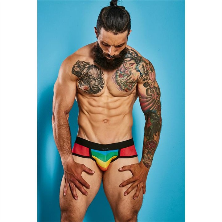 C4M13 Mixed Jockstrap Rainbow - 3760294775905 - Teknashop Ltd