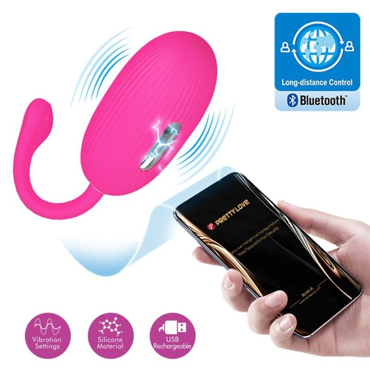 Doreen Vibrating Egg with Electro Shock and App - BI-014609HP - Teknashop Ltd