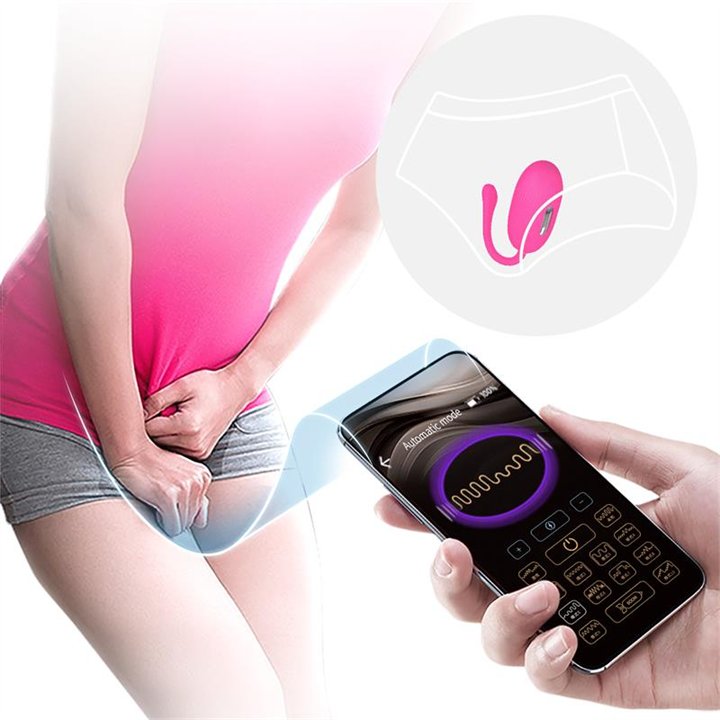Doreen Vibrating Egg with Electro Shock and App - BI-014609HP - Teknashop Ltd