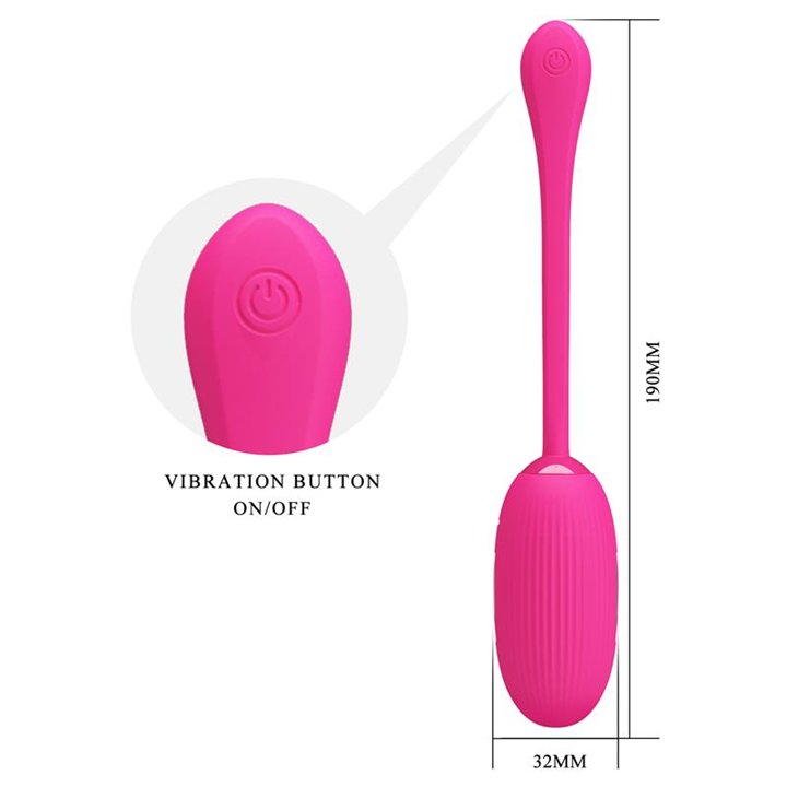 Doreen Vibrating Egg with Electro Shock and App - BI-014609HP - Teknashop Ltd