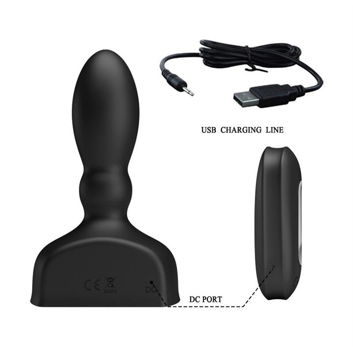 Inflatable Butt Plug with Remote Control Mr. Play - BI-040066W-MR - Teknashop Ltd