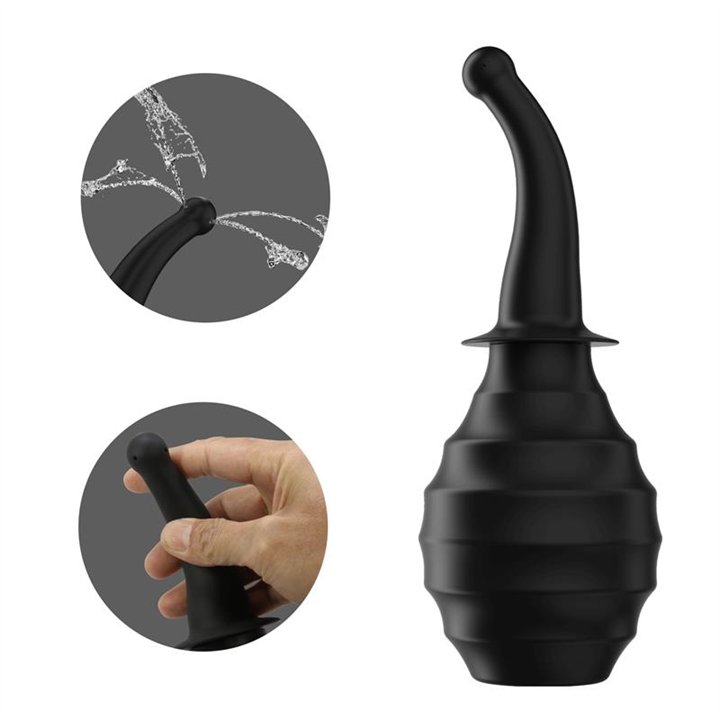 Anal Douche BLKM6 330 ml - QX-005-MR - Teknashop Ltd
