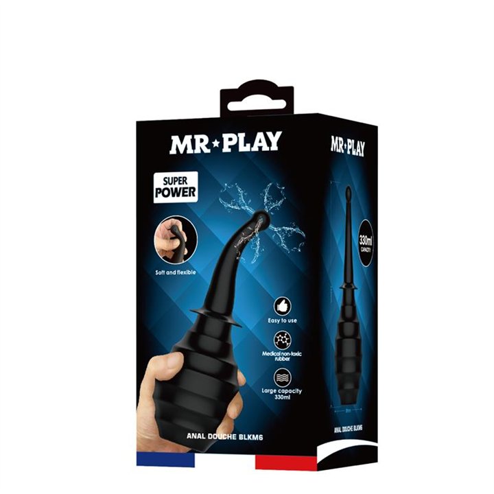 Anal Douche BLKM6 330 ml - QX-005-MR - Teknashop Ltd