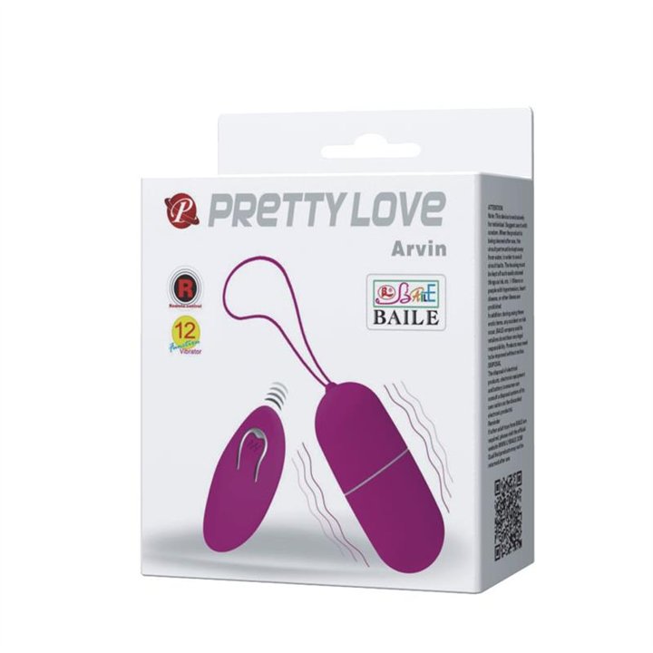 Vibrating Egg Arvin Purple - BI-014374W - Teknashop Ltd