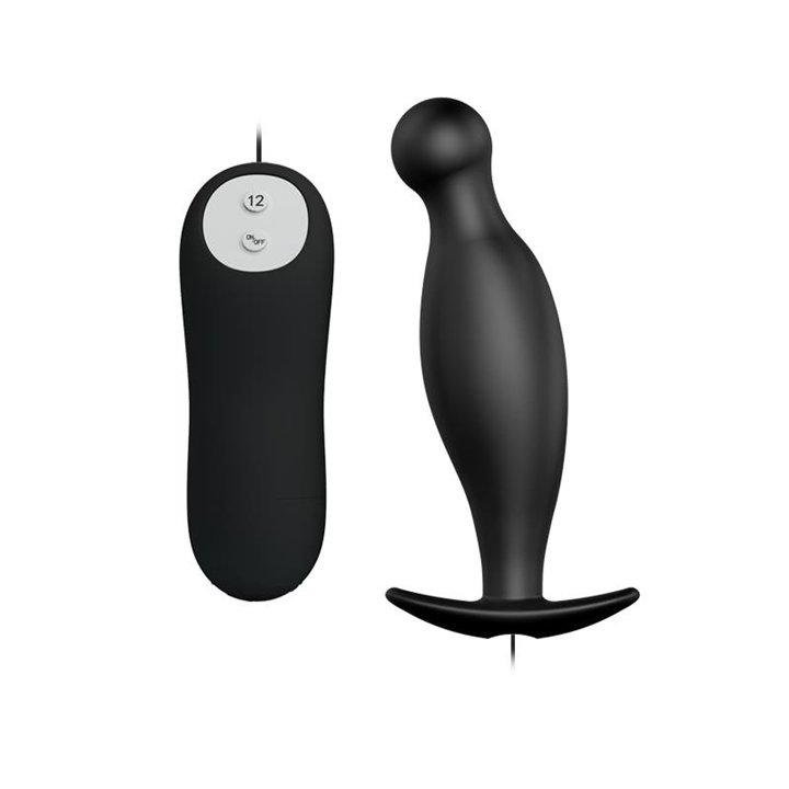 Plug Anal con 12 Patrones de Vibración - BI-040036 - Teknashop Ltd