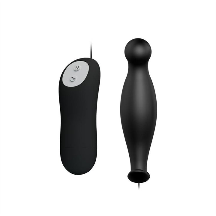 Plug Anal con 12 Patrones de Vibración - BI-040036 - Teknashop Ltd