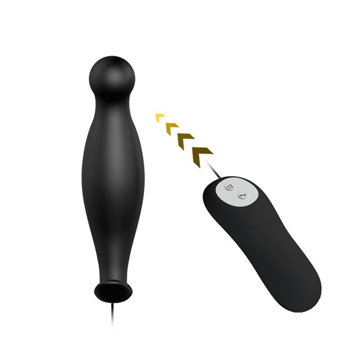 Plug Anal con 12 Patrones de Vibración - BI-040036 - Teknashop Ltd