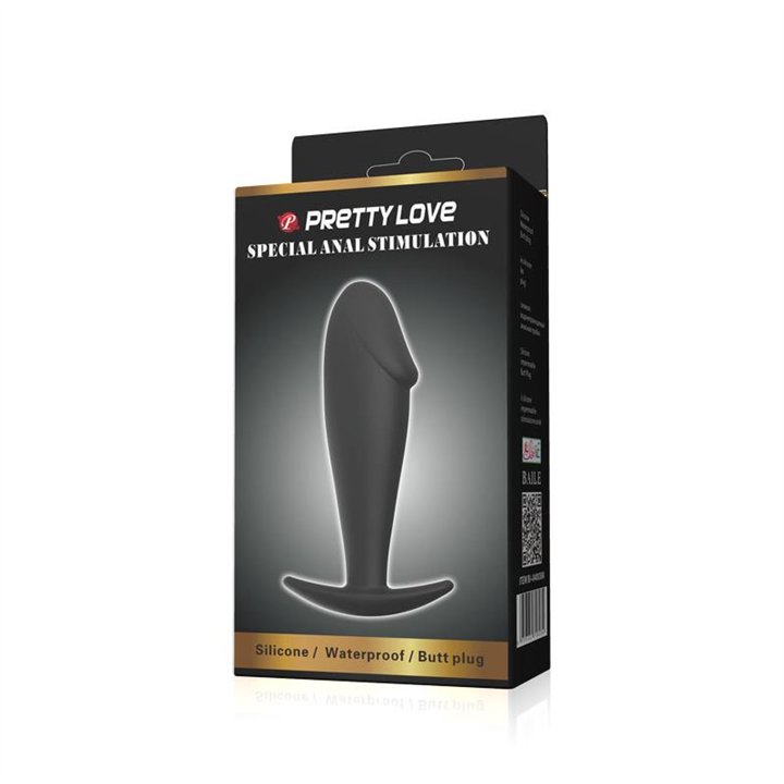 Anal Plug Black - BI-040040N - Teknashop Ltd