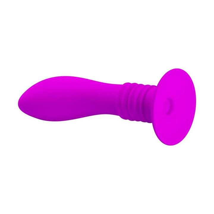 Pretty Love Vibrating Butt Plug Purple - BI-014161 - Teknashop Ltd