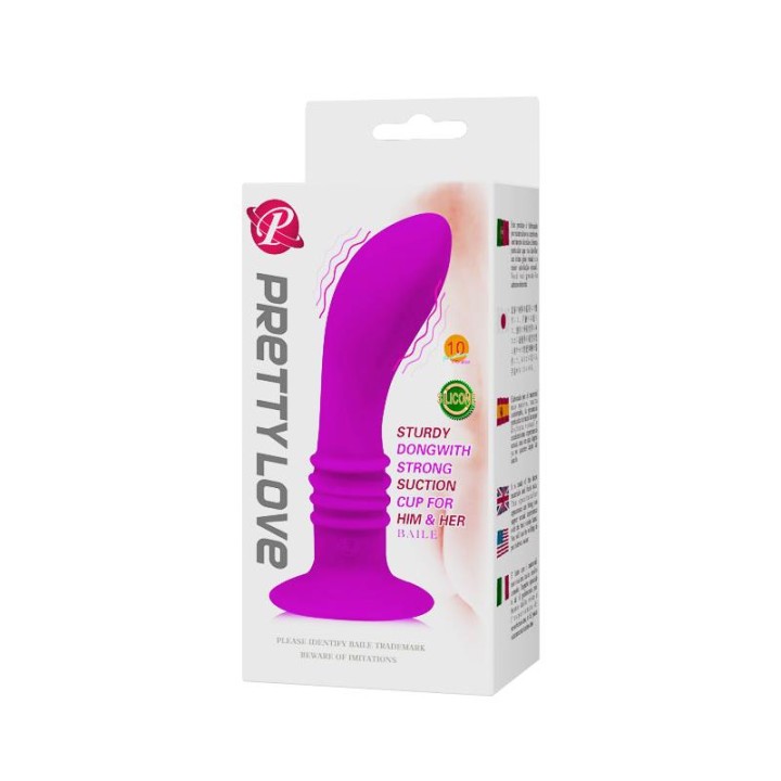 Pretty Love Vibrating Butt Plug Purple - BI-014161 - Teknashop Ltd