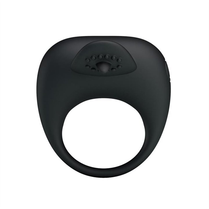 Pretty Love Anillo Vibrador Tonguo Negro - BI-210135 - Teknashop Ltd