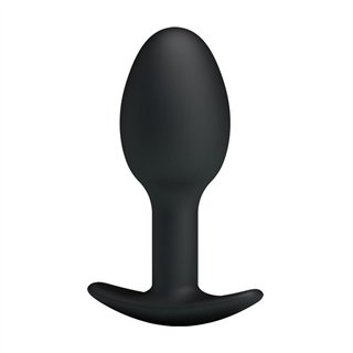 Anal Plug Black with Ball - BI-040033 - Teknashop Ltd