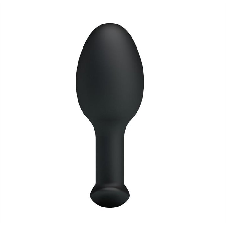 Anal Plug Black with Ball - BI-040033 - Teknashop Ltd
