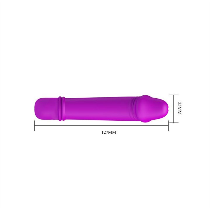 Vibrador Emili Color Rosa Clave 90 - BI-014466 - Teknashop Ltd