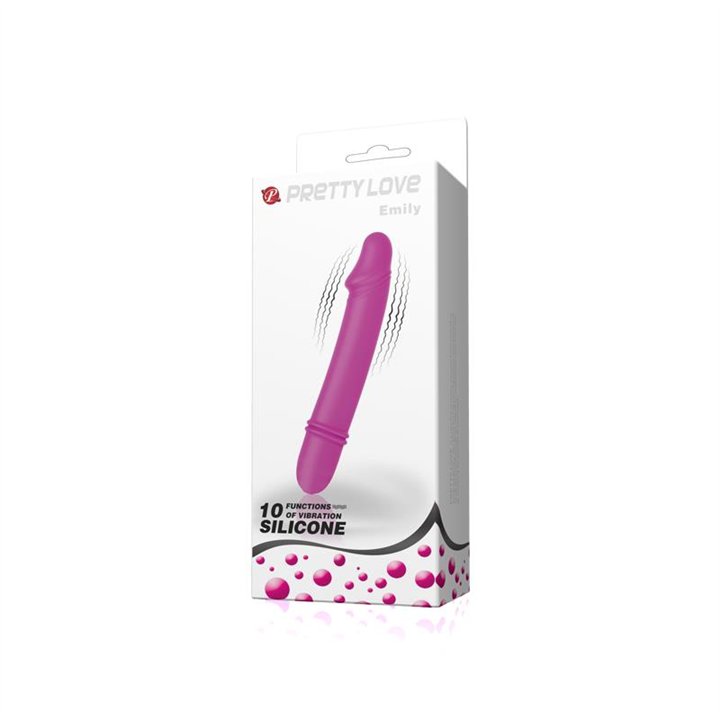 Vibrador Emili Color Rosa Clave 90 - BI-014466 - Teknashop Ltd