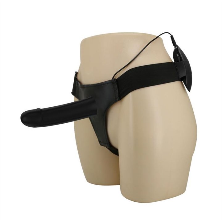 Vibrating Strap On with Hollow Dildo Vito - BW-022055 - Teknashop Ltd