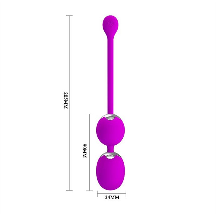 Bolas Vaginales con Vibración Willie Clave 25 - BI-014548W - Teknashop Ltd