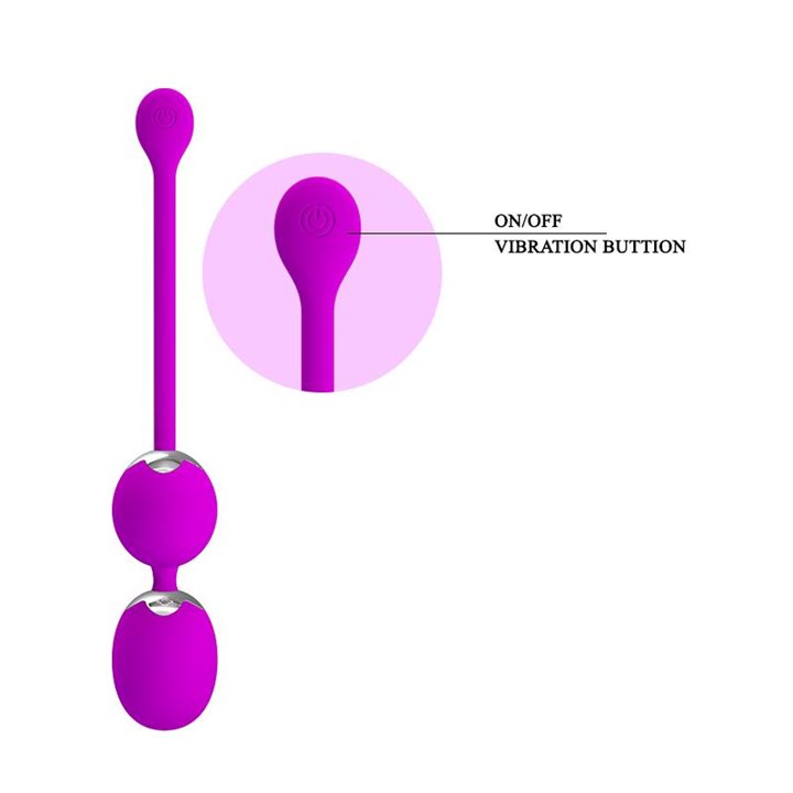 Bolas Vaginales con Vibración Willie Clave 25 - BI-014548W - Teknashop Ltd