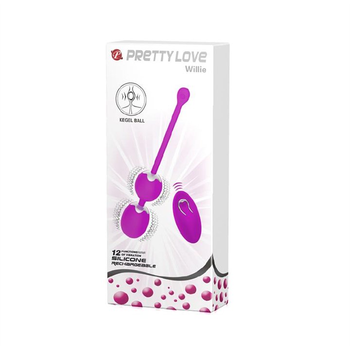 Bolas Vaginales con Vibración Willie Clave 25 - BI-014548W - Teknashop Ltd