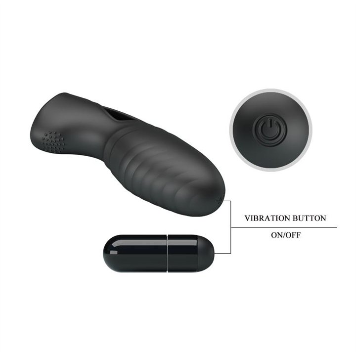 Alan Silicone Fingering Vibrator - BI-014750 - Teknashop Ltd