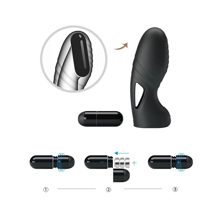 Alan Silicone Fingering Vibrator - BI-014750 - Teknashop Ltd
