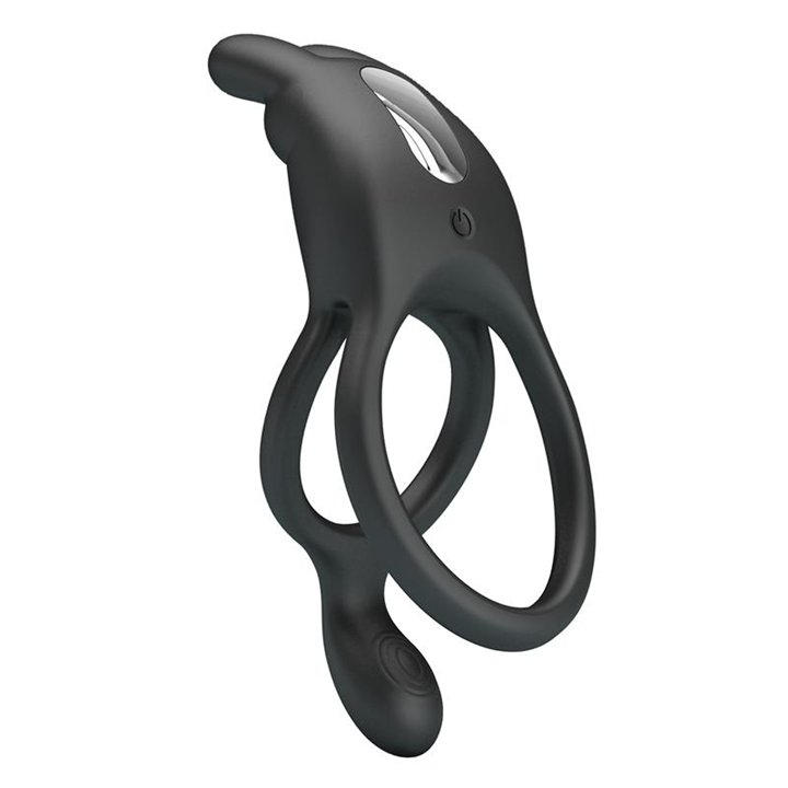 Seth Vibrating Double Cock Ring - BI-210335 - Teknashop Ltd