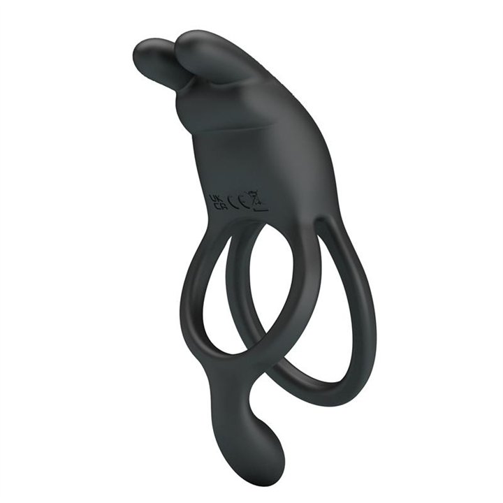 Seth Vibrating Double Cock Ring - BI-210335 - Teknashop Ltd