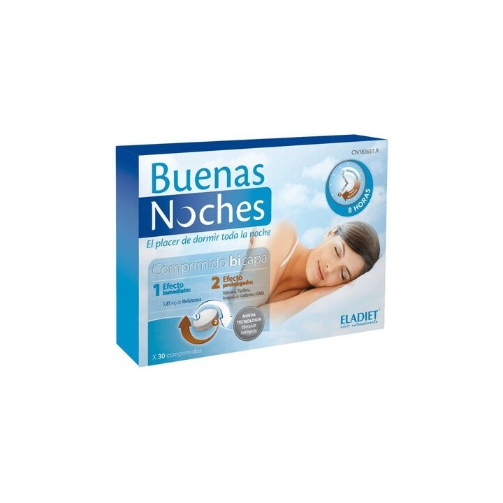 Eladiet Buenas Noches 30 Comp - unisex - Teknashop Ltd