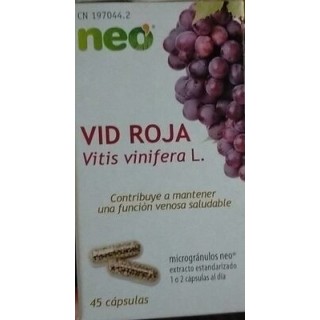 Neo Fitogranulos Vid Roja 45 Caps - unisex - Teknashop Ltd