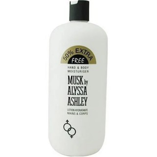 Alyssa Ashley Musk Hand and Body Moisturiser 500ml - unisex - Teknashop Ltd