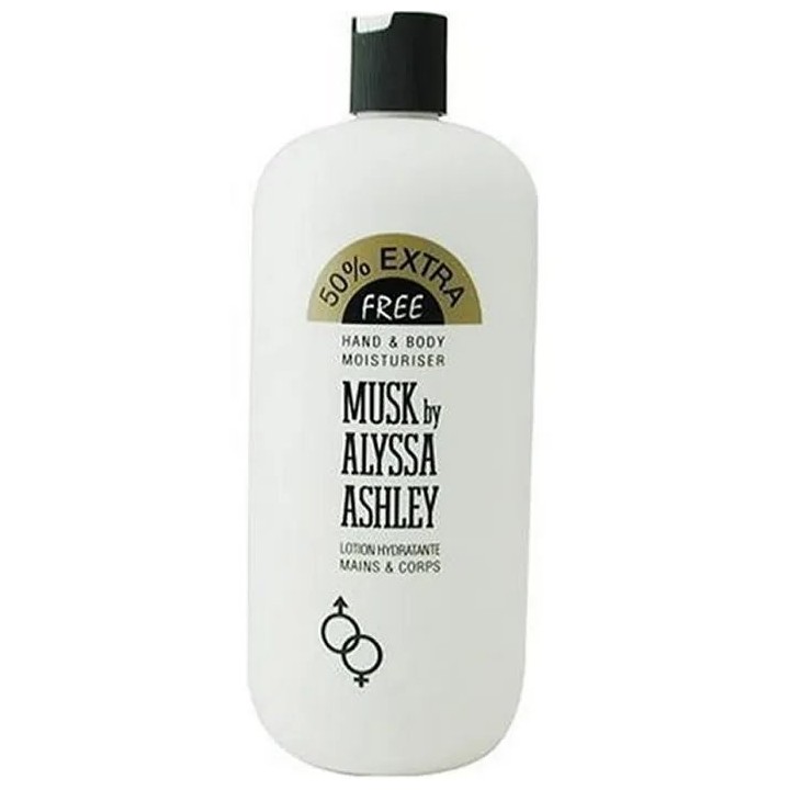 Alyssa Ashley Musk Hand and Body Moisturiser 500ml - unisex - Teknashop Ltd