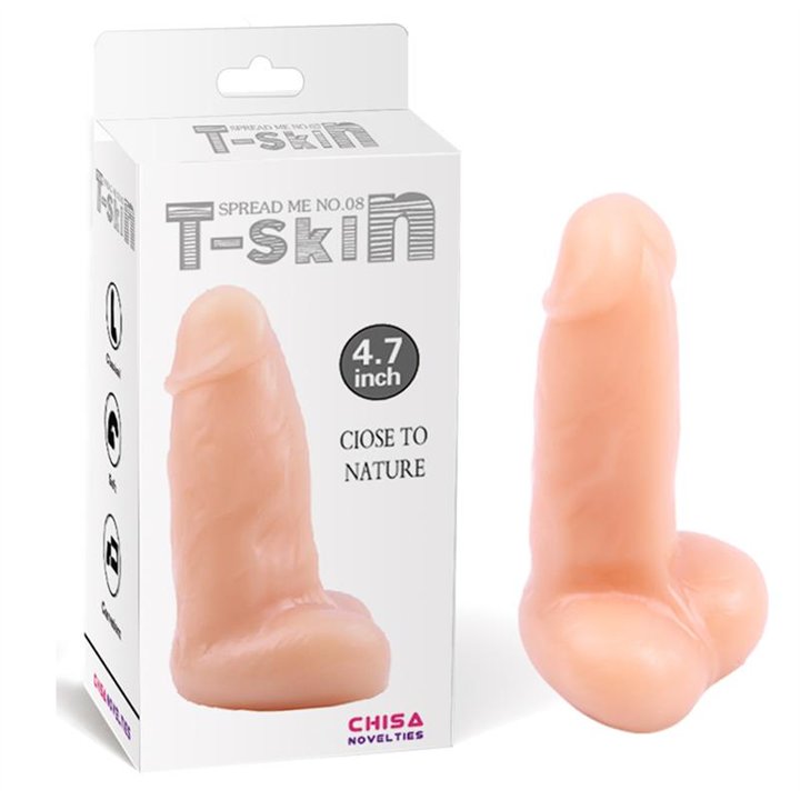 Dildo Spread Me N8 T-Skin 4.7 Flesh - CN-103091670 - Teknashop Ltd