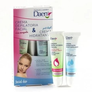 Daen Depilation Facial Hair Removal Cream & Post Depilation Moisturizing Cream - unisex - Teknashop Ltd