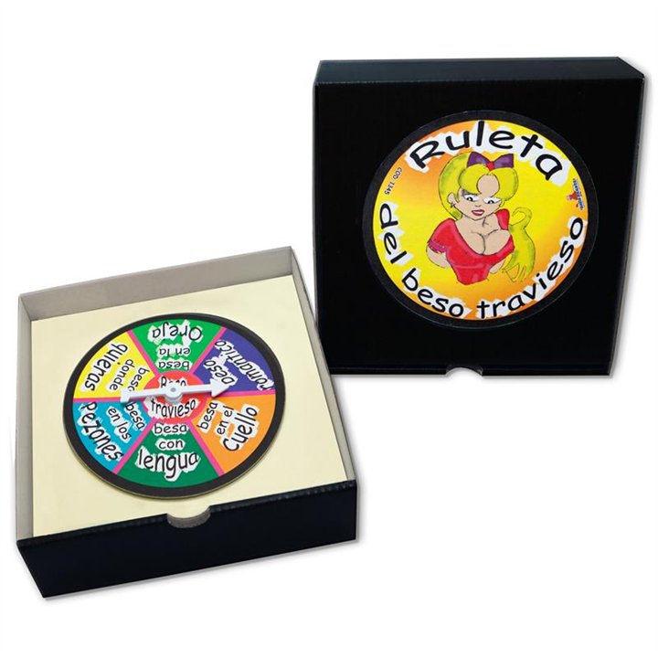 Naughty Kiss Roulette - 8412345013454 - Teknashop Ltd