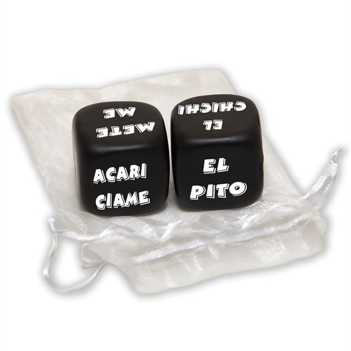 Set of 2 Dice Kiss Me - 8412345045028 - Teknashop Ltd